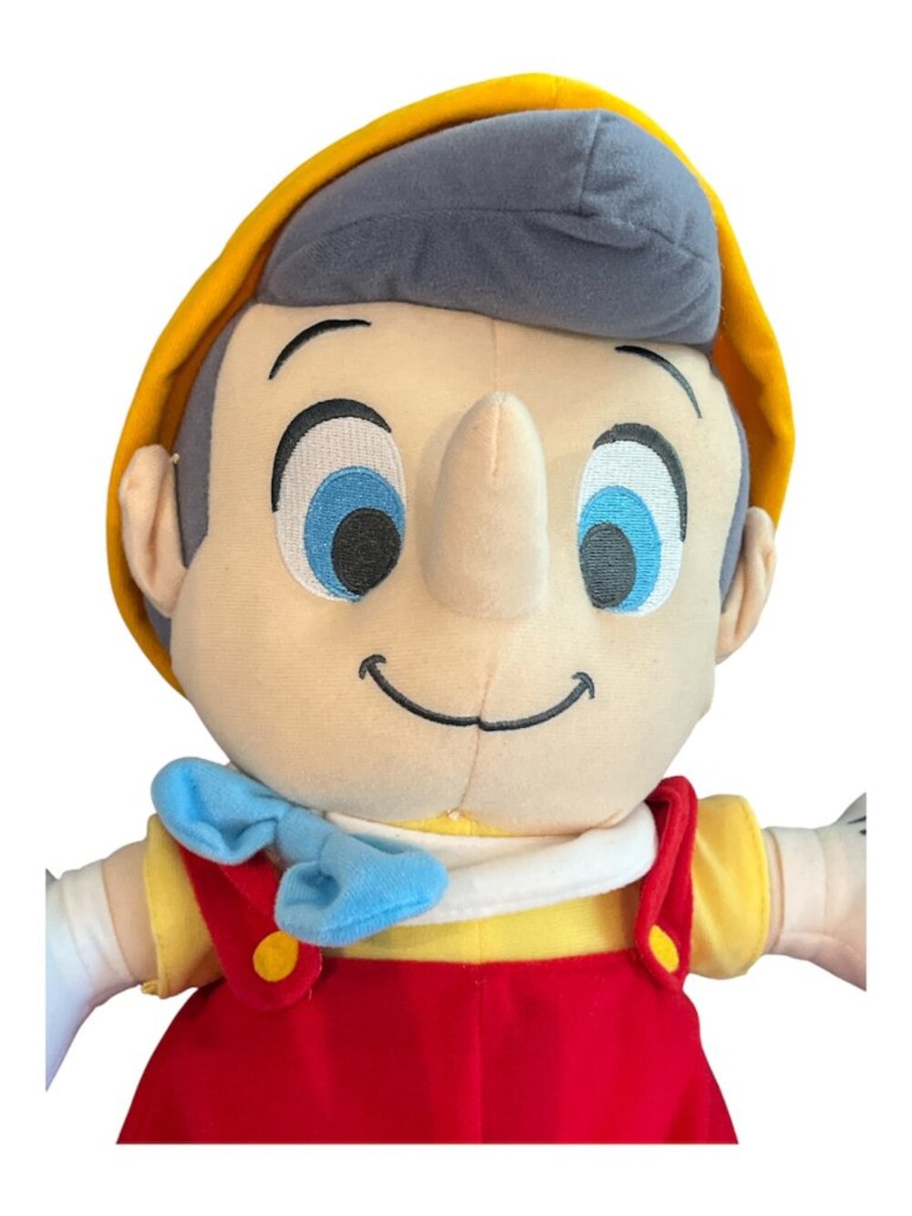 DISNEY Pinocchio SEGA FUn Fan Amuse Prize Plush Character 17" High Embroidered